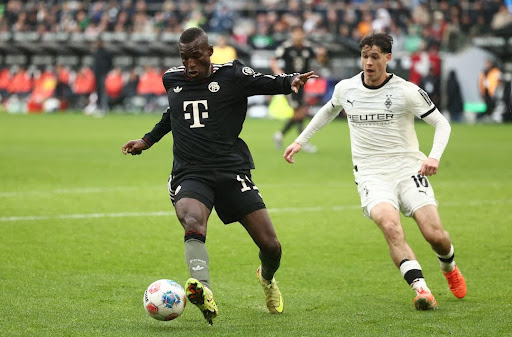 aufstellungen: teilnehmer: borussia mönchengladbach gegen fc bayern münchen