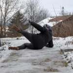 warning of icy surfaces