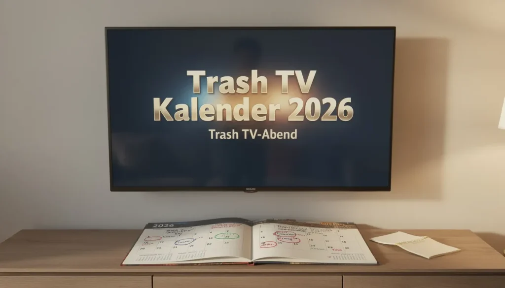 trash tv kalender