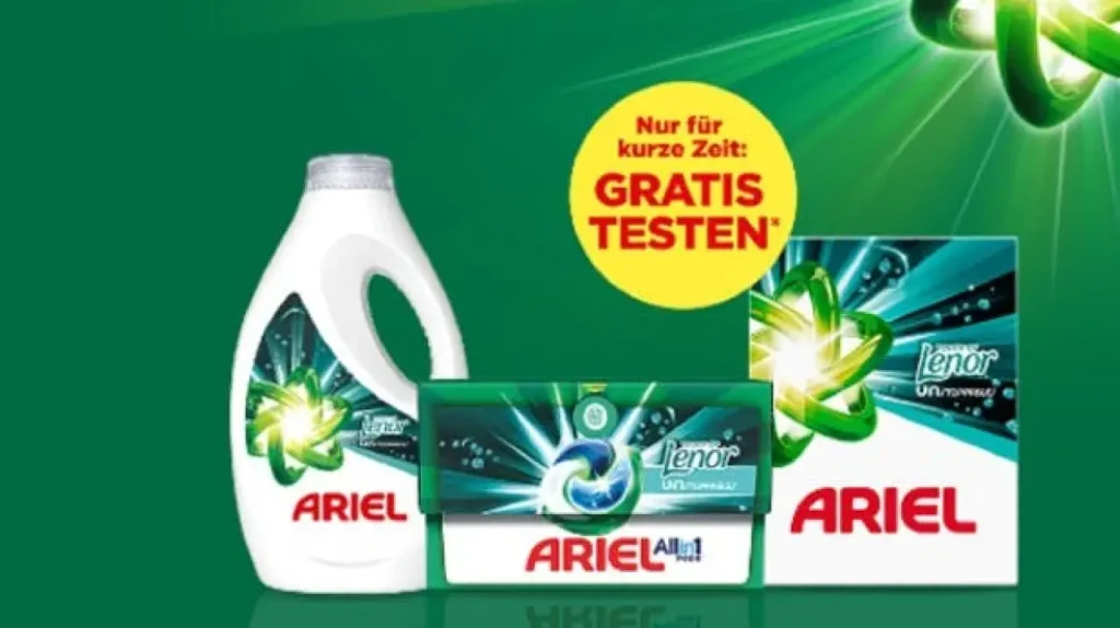 ariel gratis testen