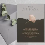beileidskarte schreiben
