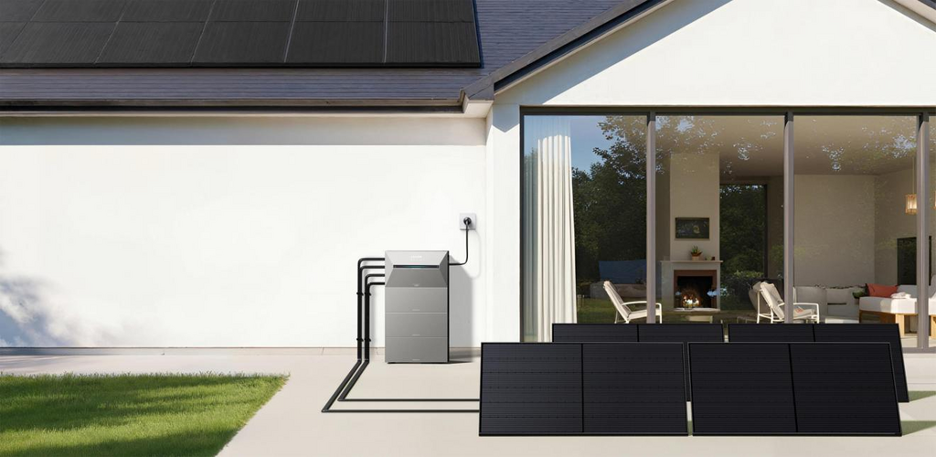 Balkon-Solaranlage