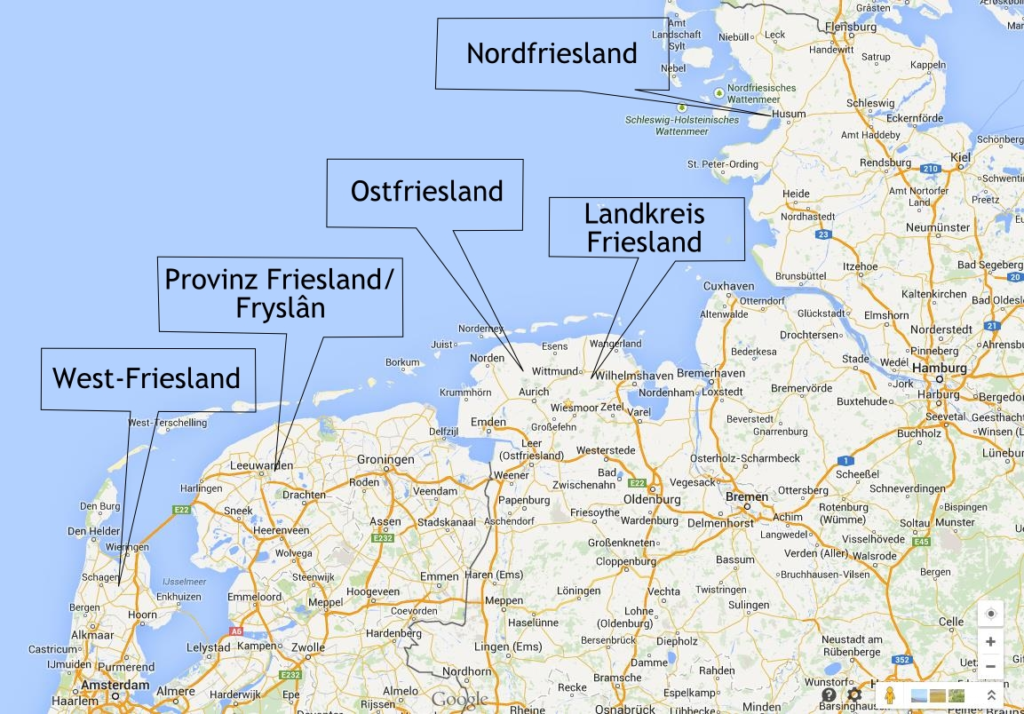 ostfriesland karte