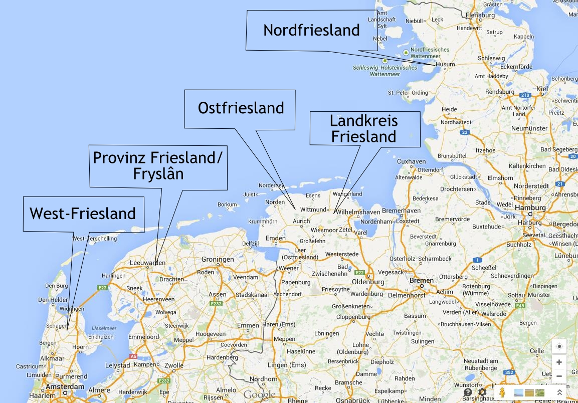 ostfriesland karte